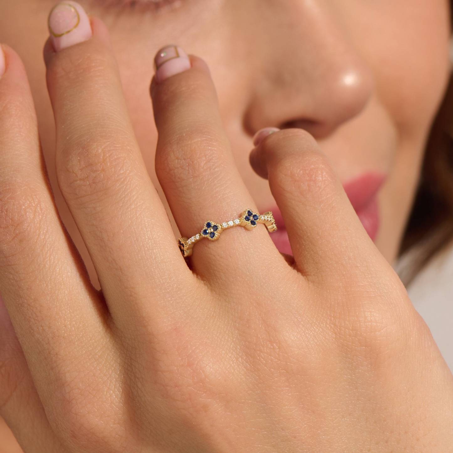 Always Here Pave Eternity Ring