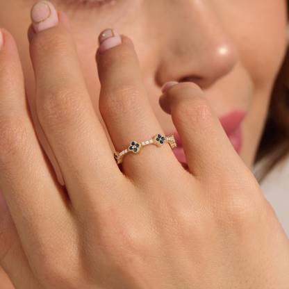 Always Here Pave Eternity Ring