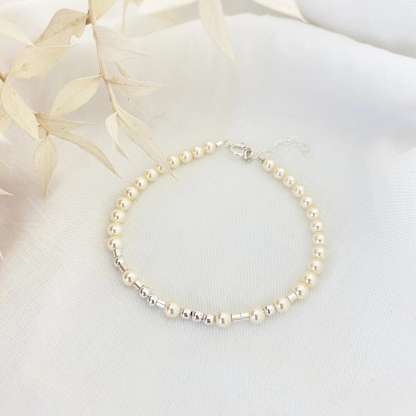 F❤️ck Cancer Pearl Morse Code Bracelet