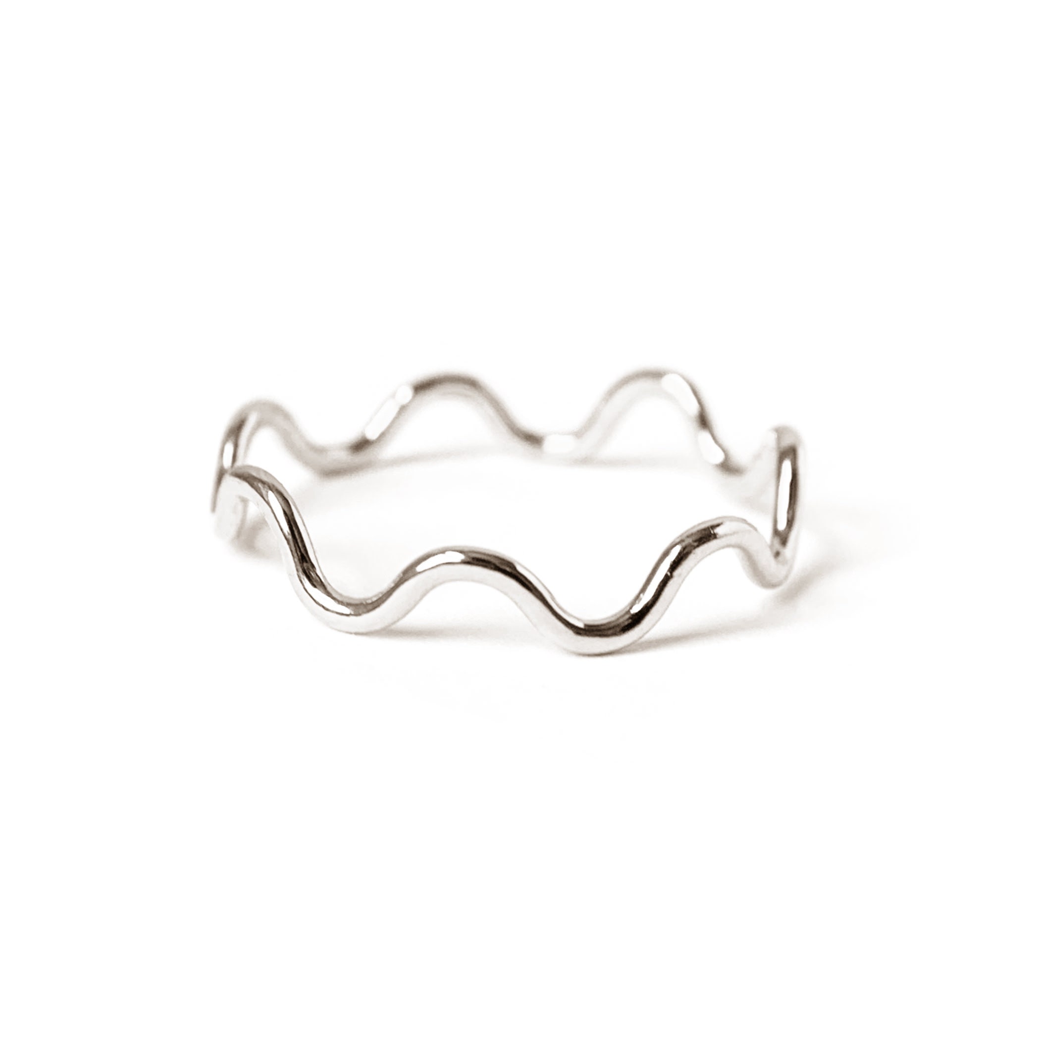 A Self-Reminder Storms Wave Ring