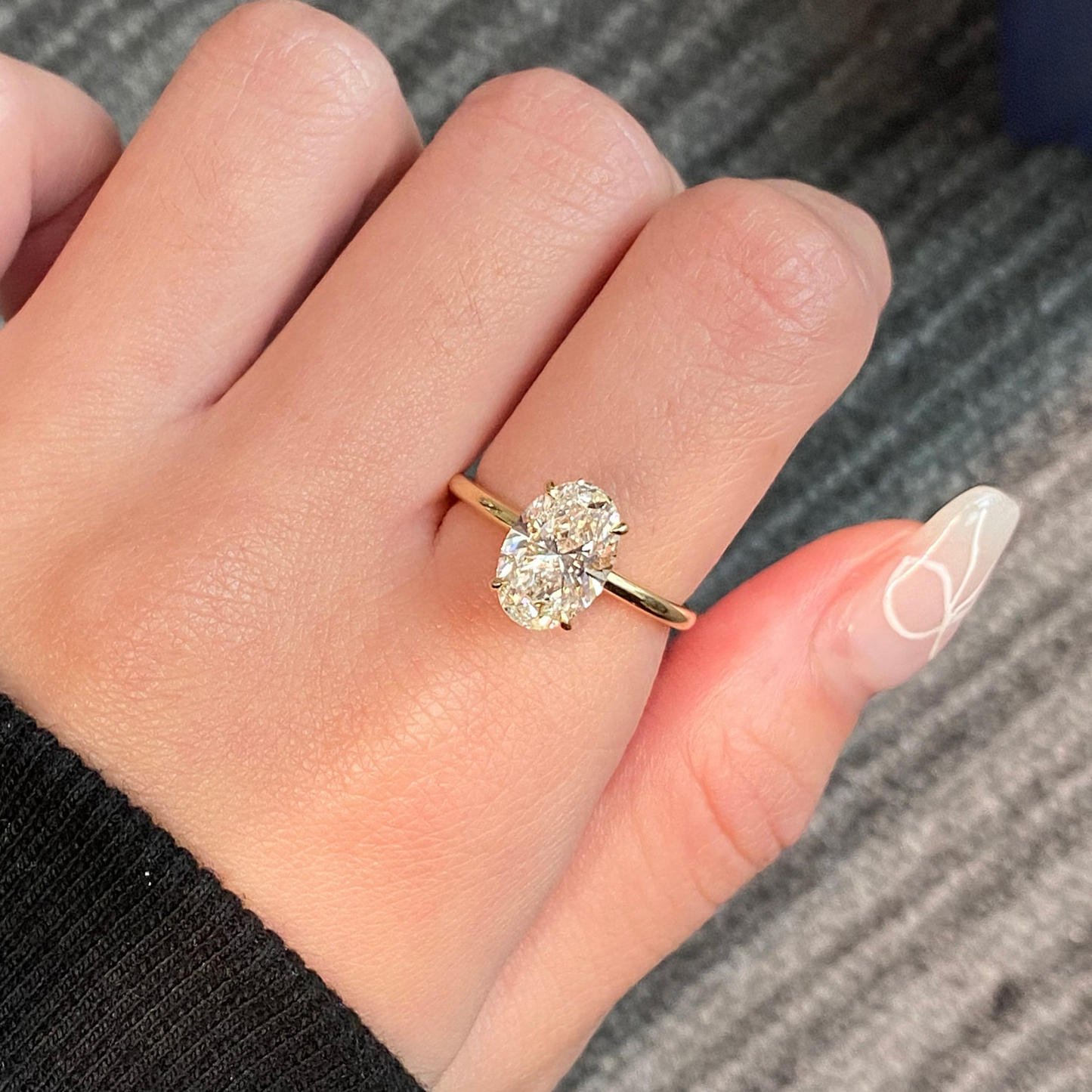 I'm Choosing Me Cut Lab Grown Diamond Ring