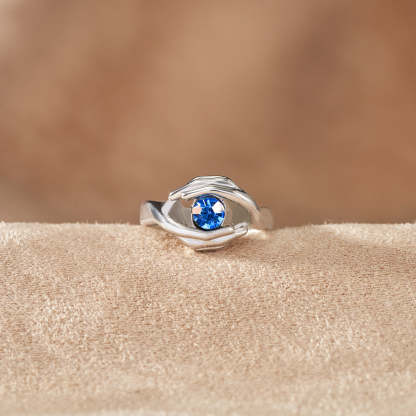 Personalized Name Hug Ring Alway Remember I Am Sending You My Love