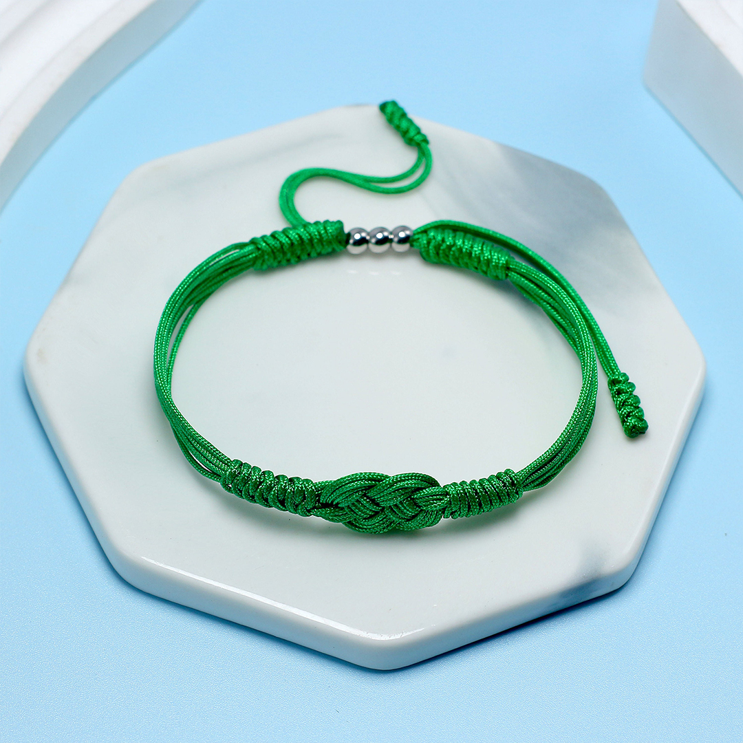 Kidney Disease Awareness Lucky Knot Bracelet