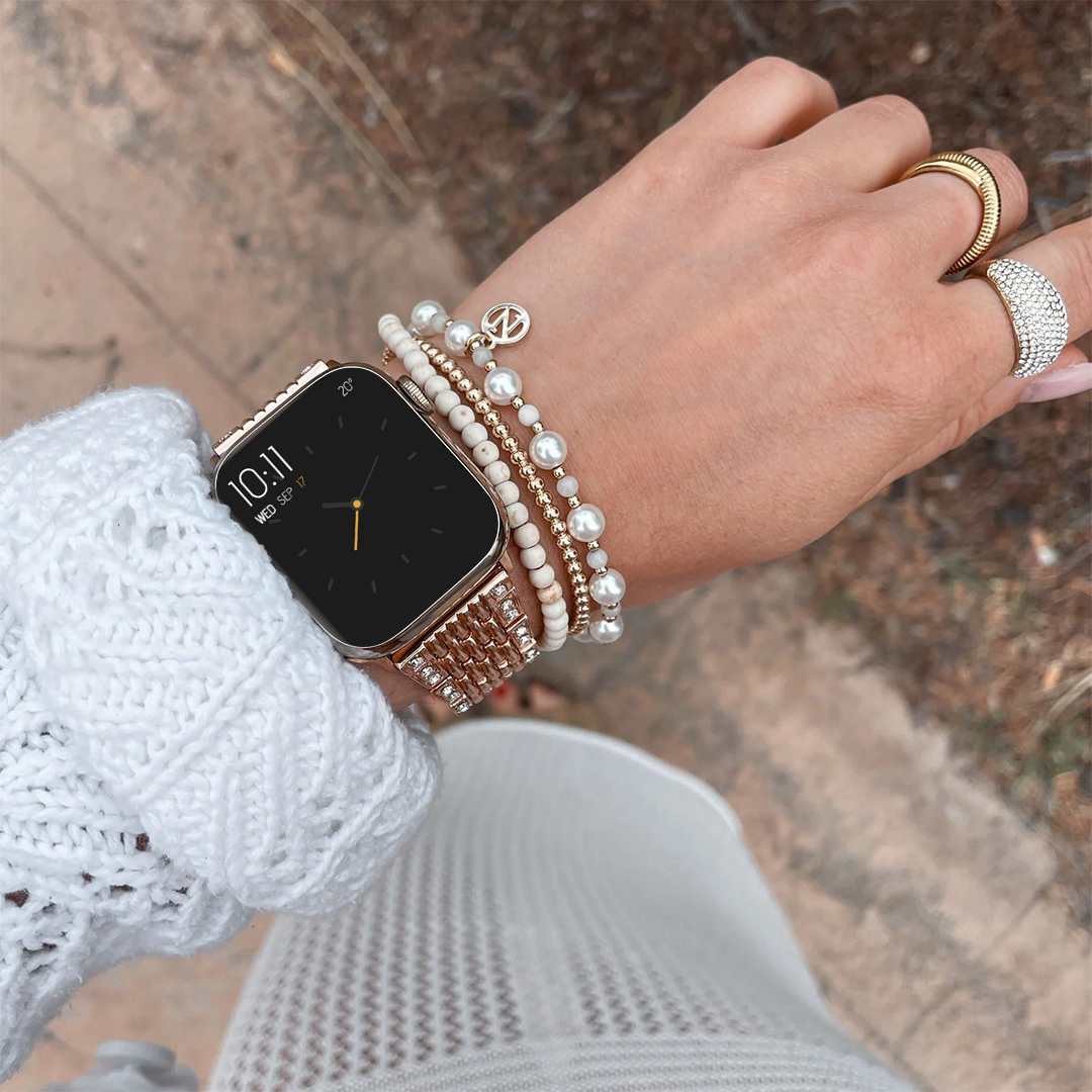 Gold Metal Apple Watch Band