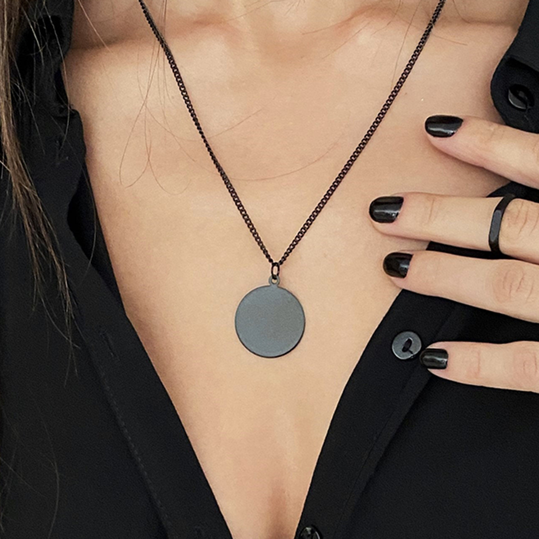 New Beginnings Crescent Moon Necklace