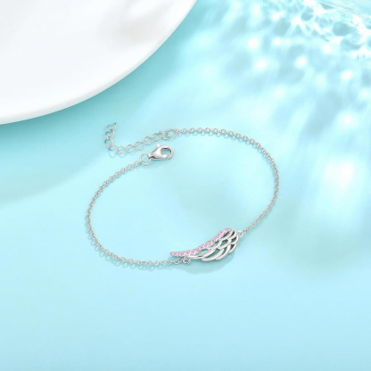 Hug From Heaven Ring Blue Bracelet