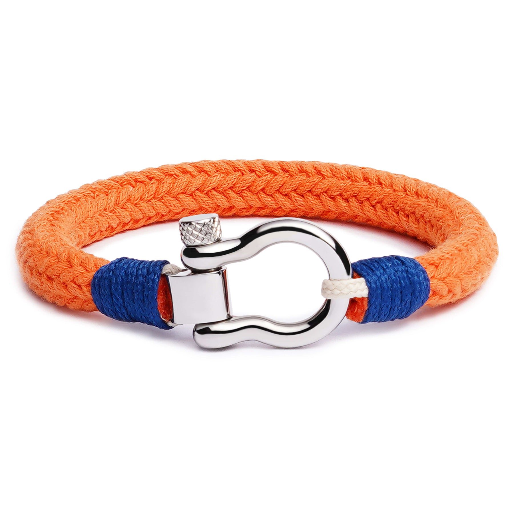 Multiple Sclerosis Awareness Omega Orange Bracelet