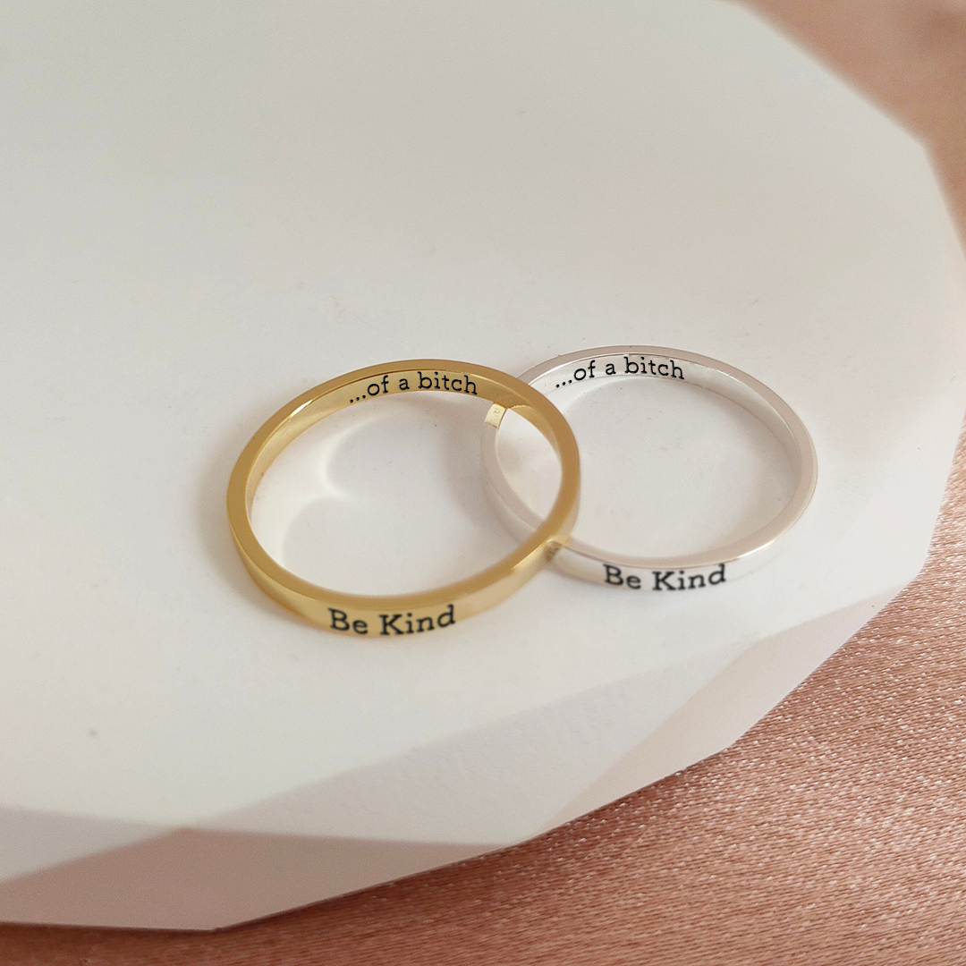 Promise Etched Ring