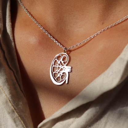 Nobody Fights Alone Kidney Disease Awareness Necklace