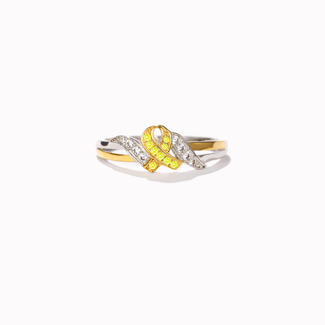 Childhood Cancer Awareness Ribbon Ring