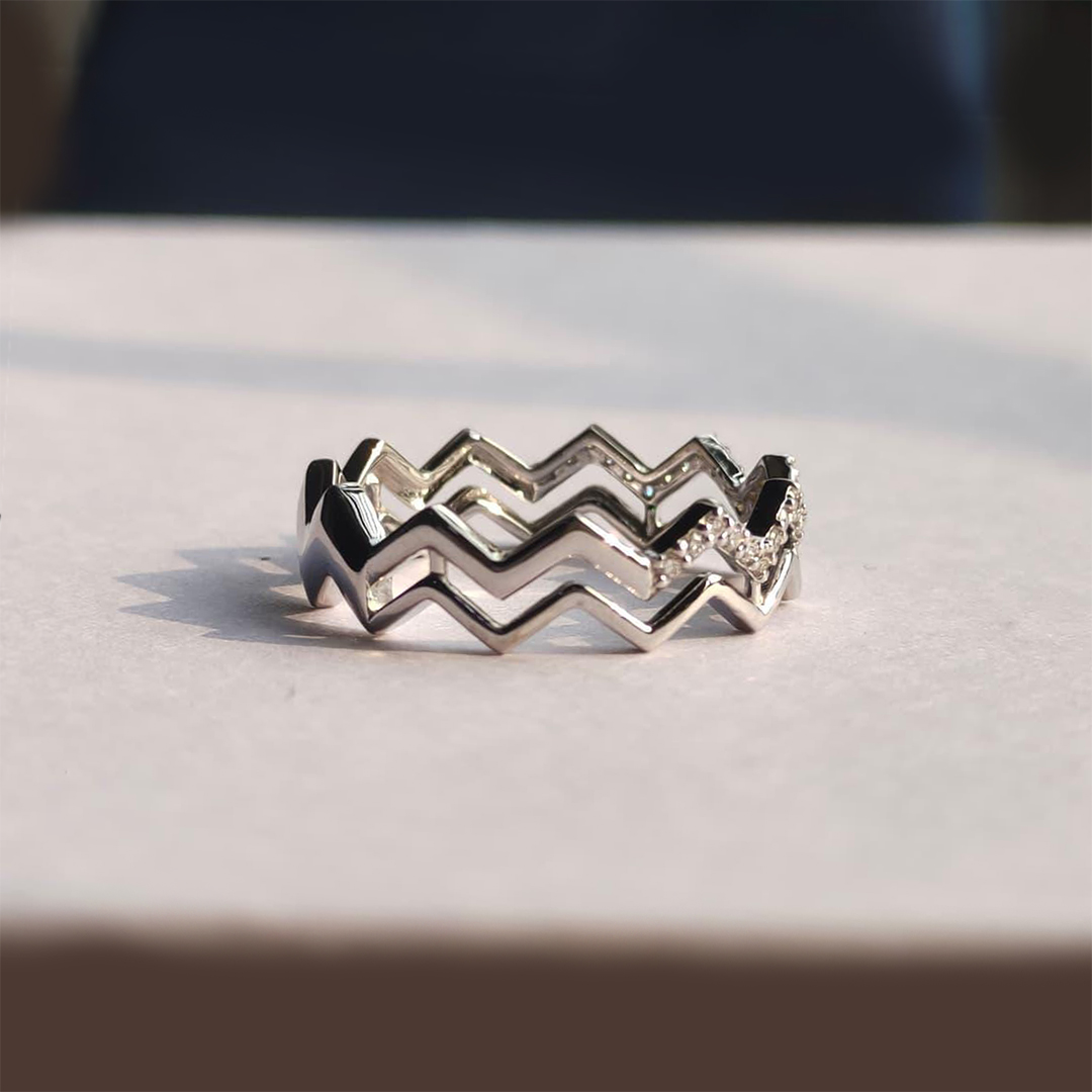 Deep Waters Faith Eternity Ring