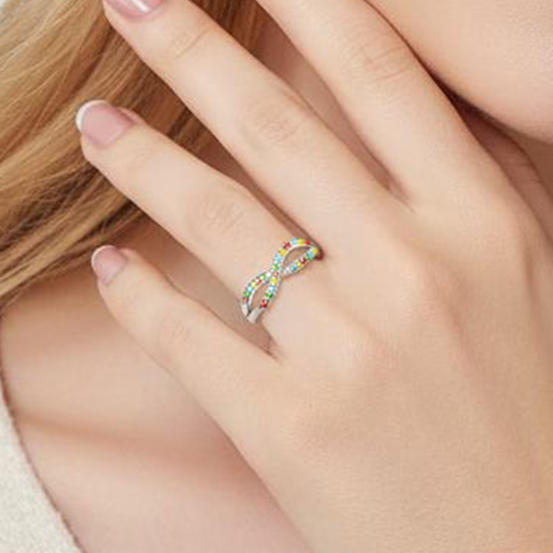 Autism Awareness Infinite Strength Ring