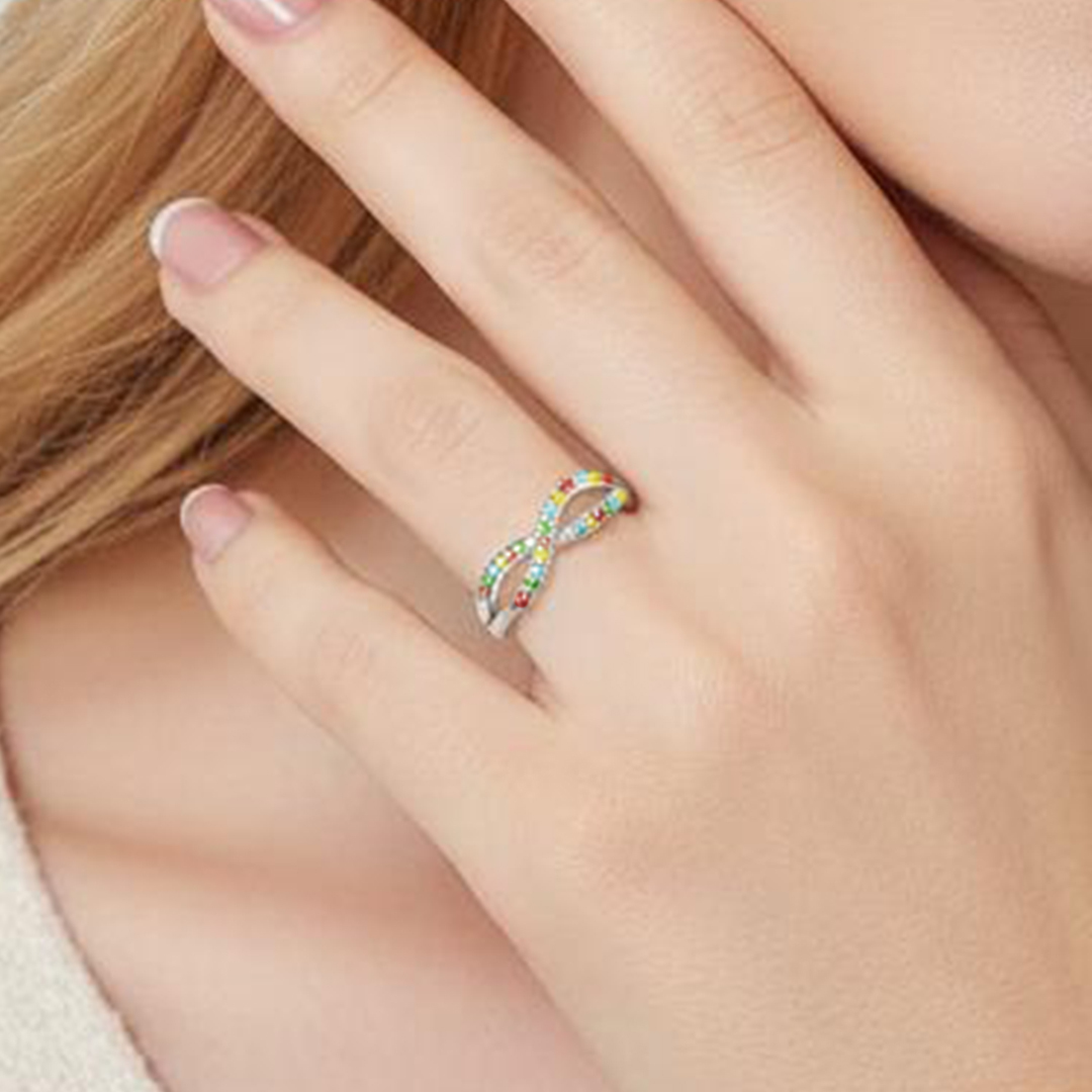 Autism Awareness Infinite Strength Ring