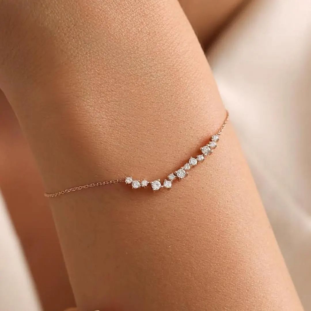 Perfectly Imperfect Diamond Bracelet