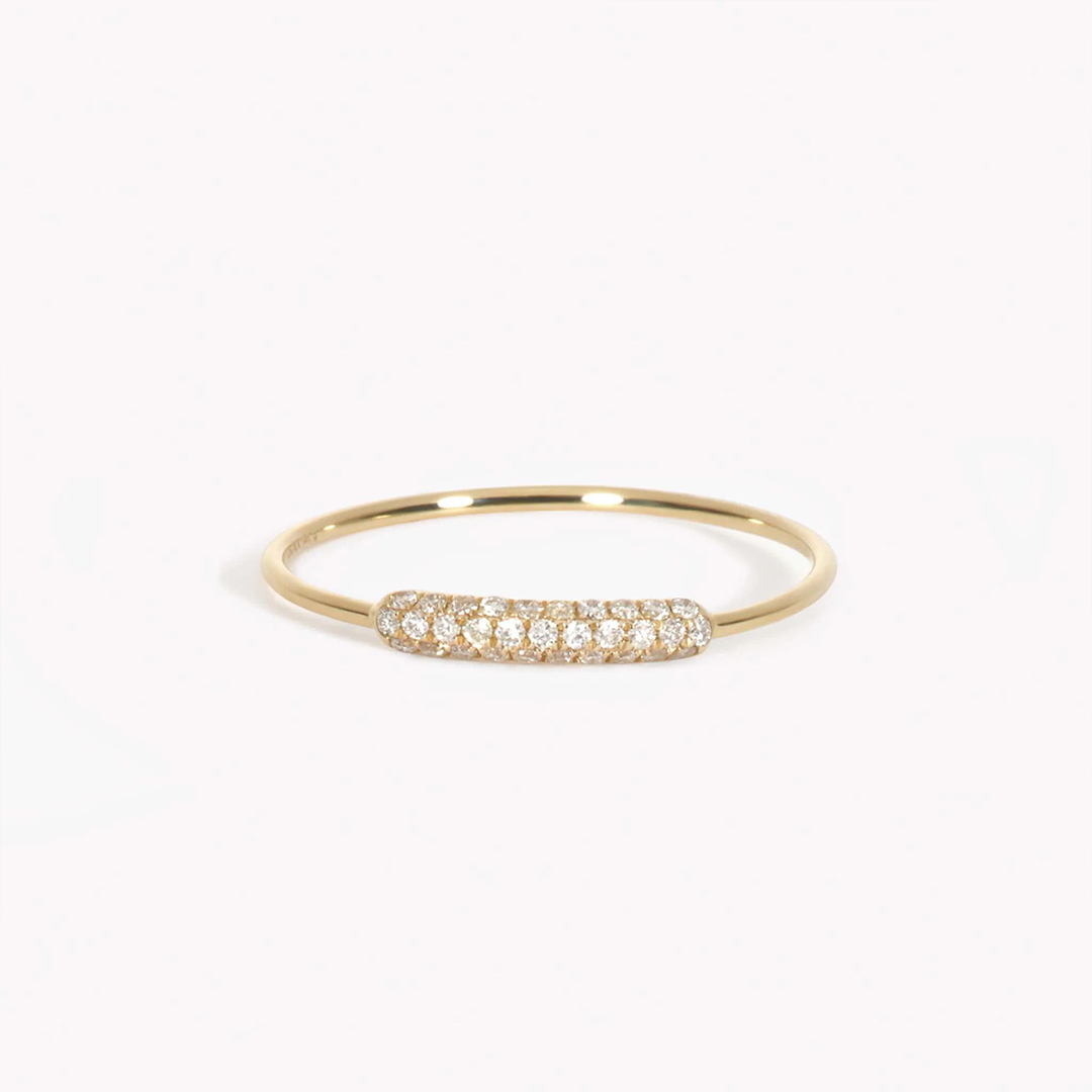Choosing Myself Diamond Pave Ring