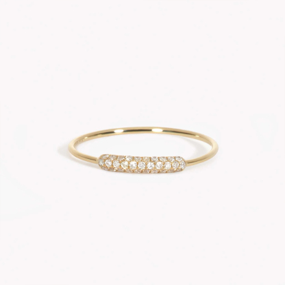 Choosing Myself Diamond Pave Ring