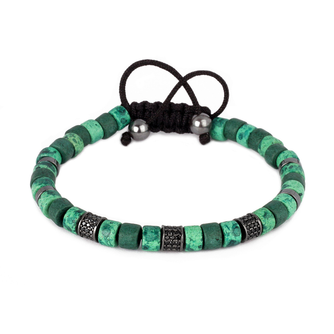 Terms & Conditions Celiac Disease Green Beaded Bracelet