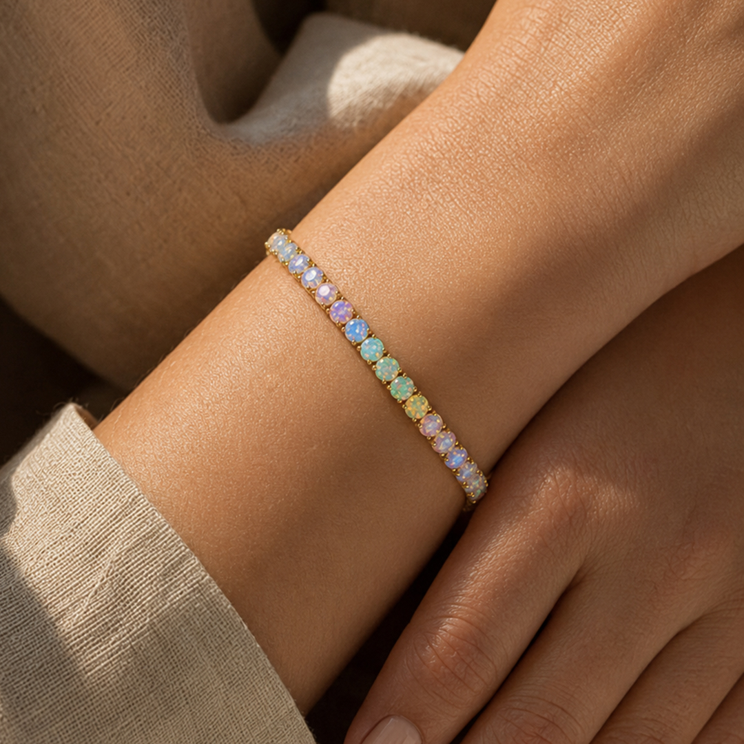 Love & Healing Opalite Tennis Bracelet