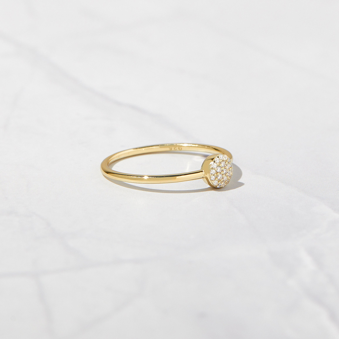 2025 Begin Again Dainty Circle Ring