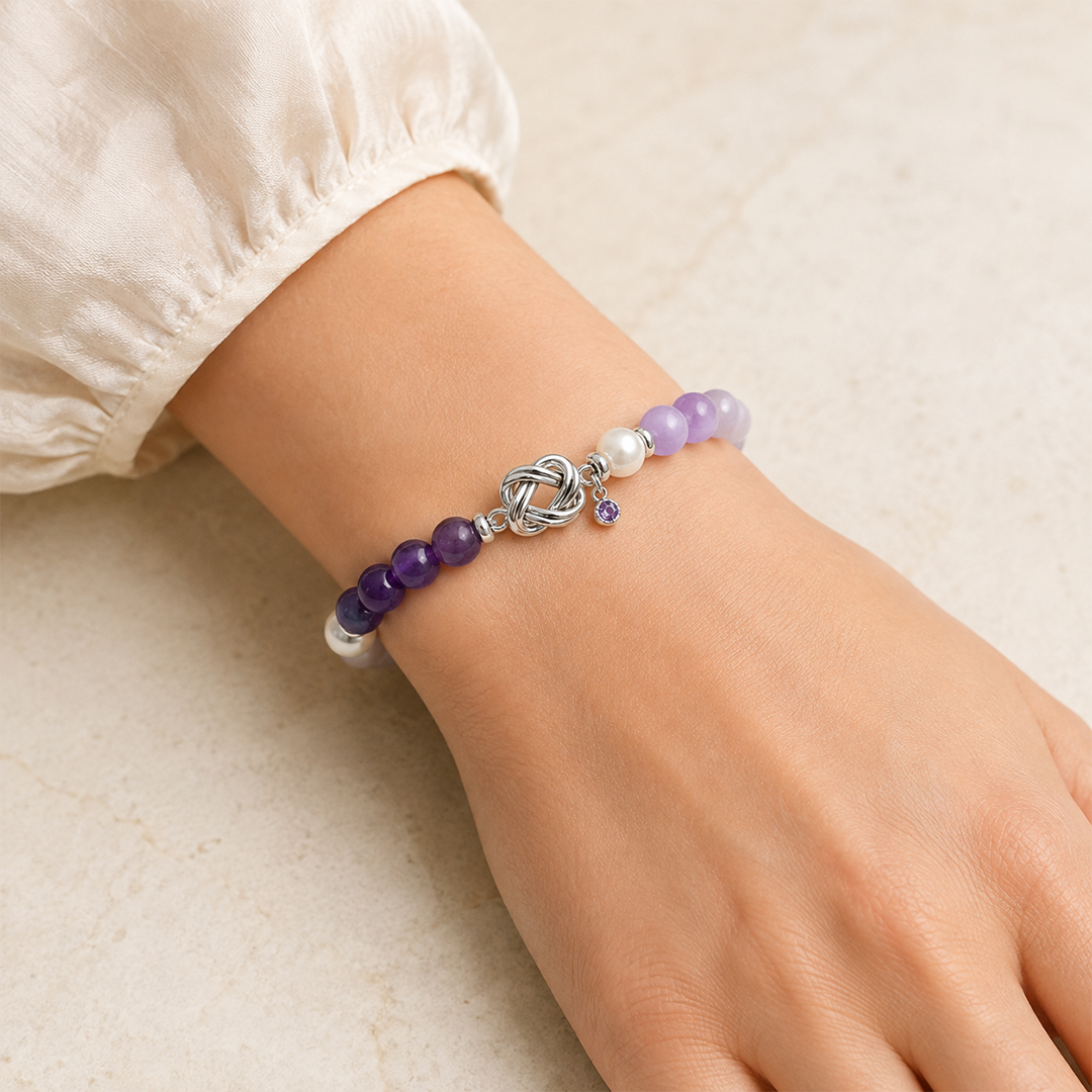 Love Beyond the Forgotten Alzheimer dementia awareness Beaded Bracelet