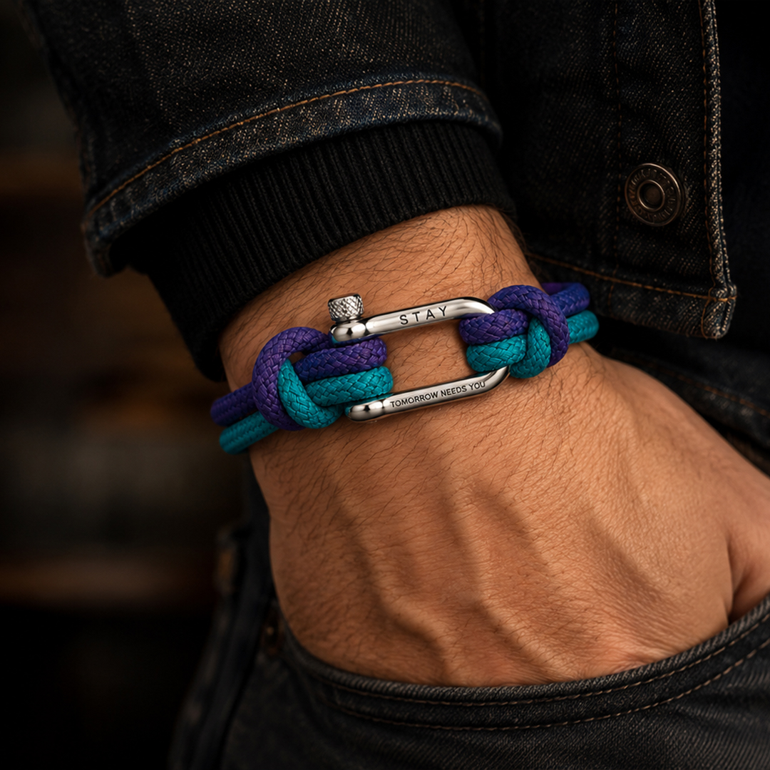 You Are Needed Knot Bracelet