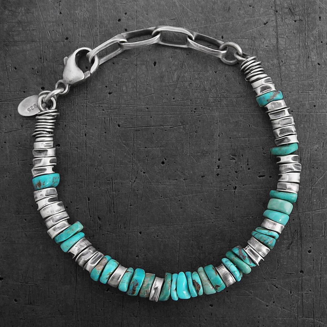 Never Lose Hope Light Blue Awareness Bracelet
