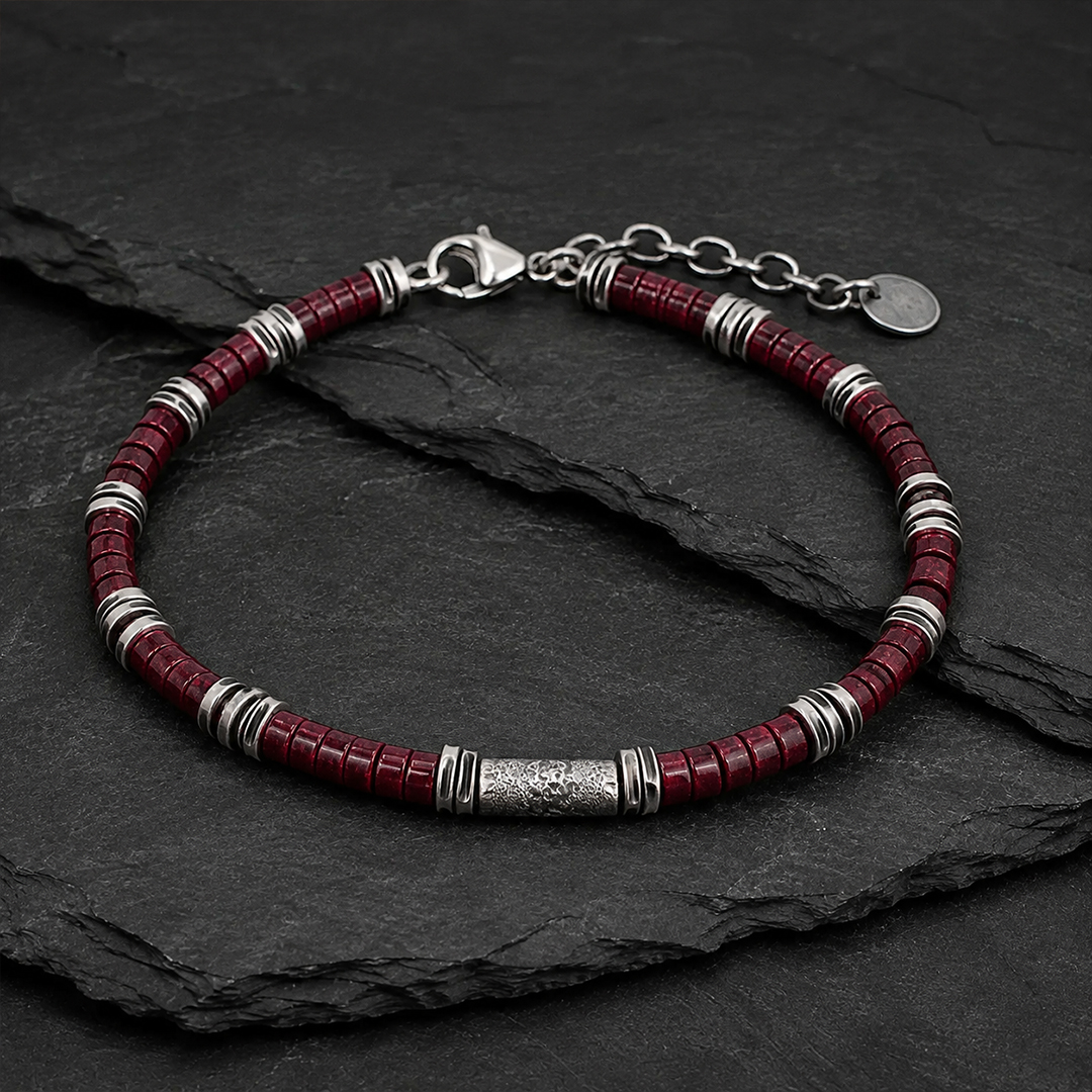 Blood Cancer Awareness Red Vintage Bracelet
