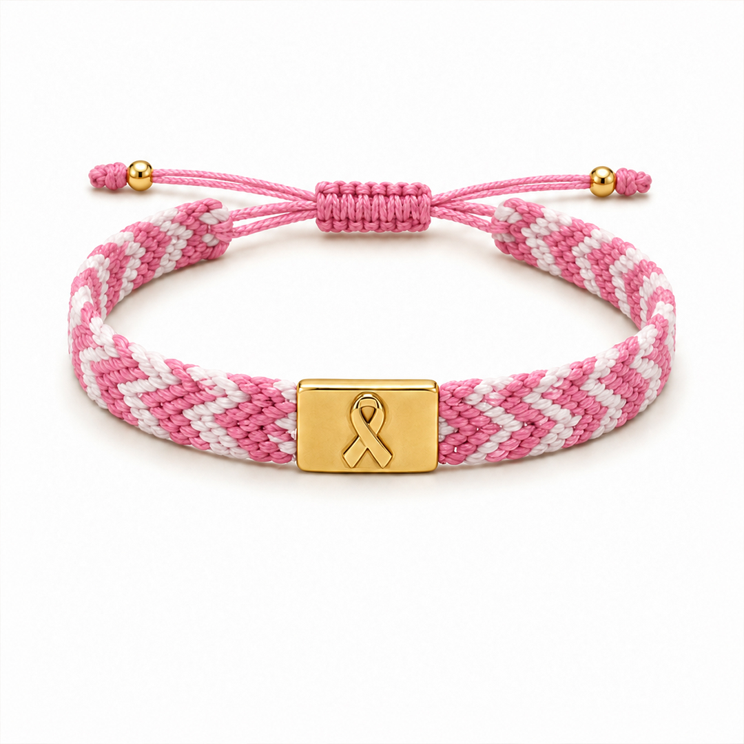 Enough in Every Chapter Breast Cancer Awareness Bracelet