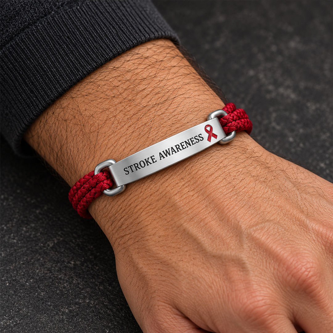 Stand Together Stroke Awareness Red Bracelet