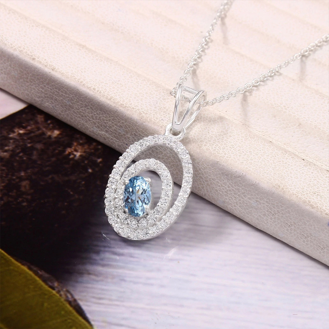Chosen with Love Autism Awareness Star Mom Necklace