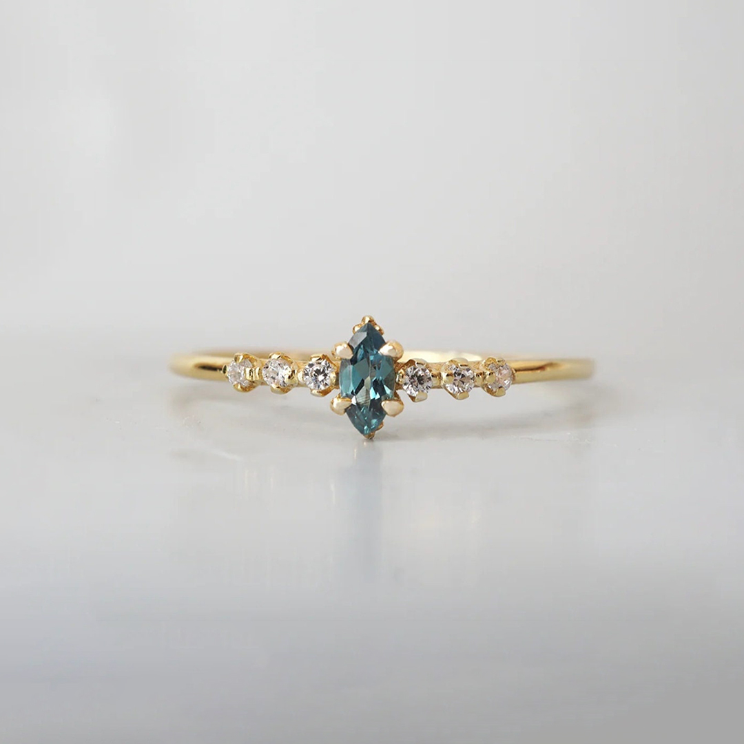 Love Me Until I Am Me Again Teal Ring