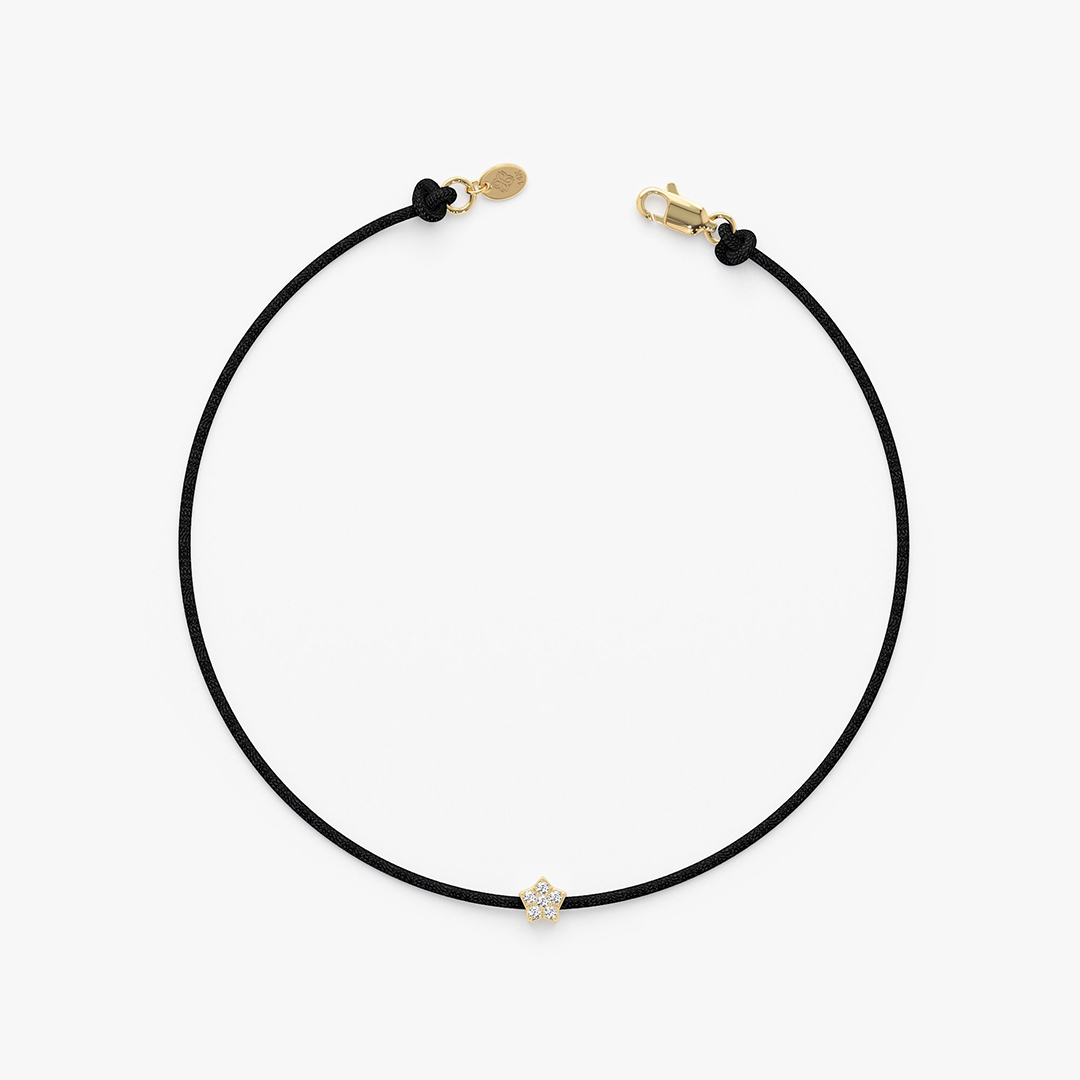 I'm Always Here Mini Diamond Star Bracelet