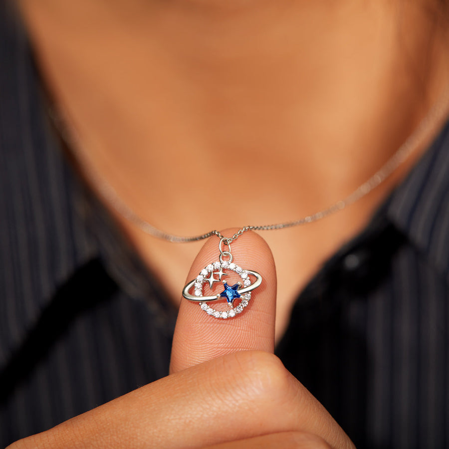 Star Mom Autism Awareness Gift Star Necklace