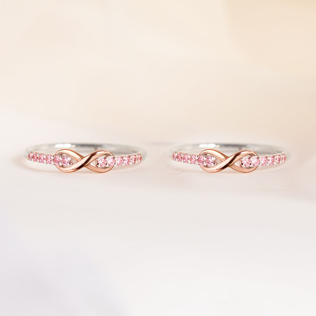Matching Mother & Daughter Infinity Rings