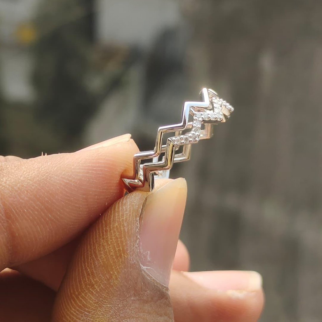 Deep Waters Faith Eternity Ring