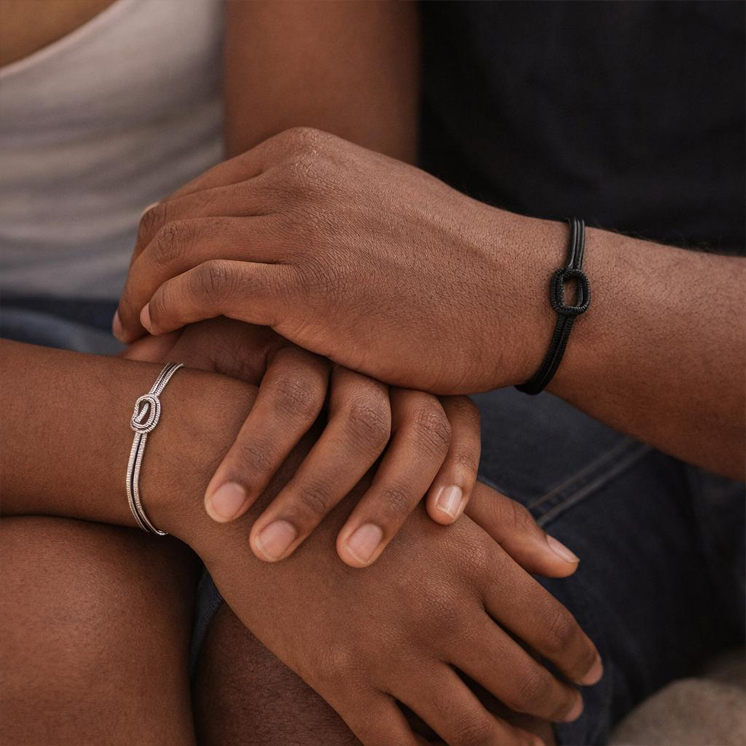 Mother-Daughter Bond Love Knot Bracelet