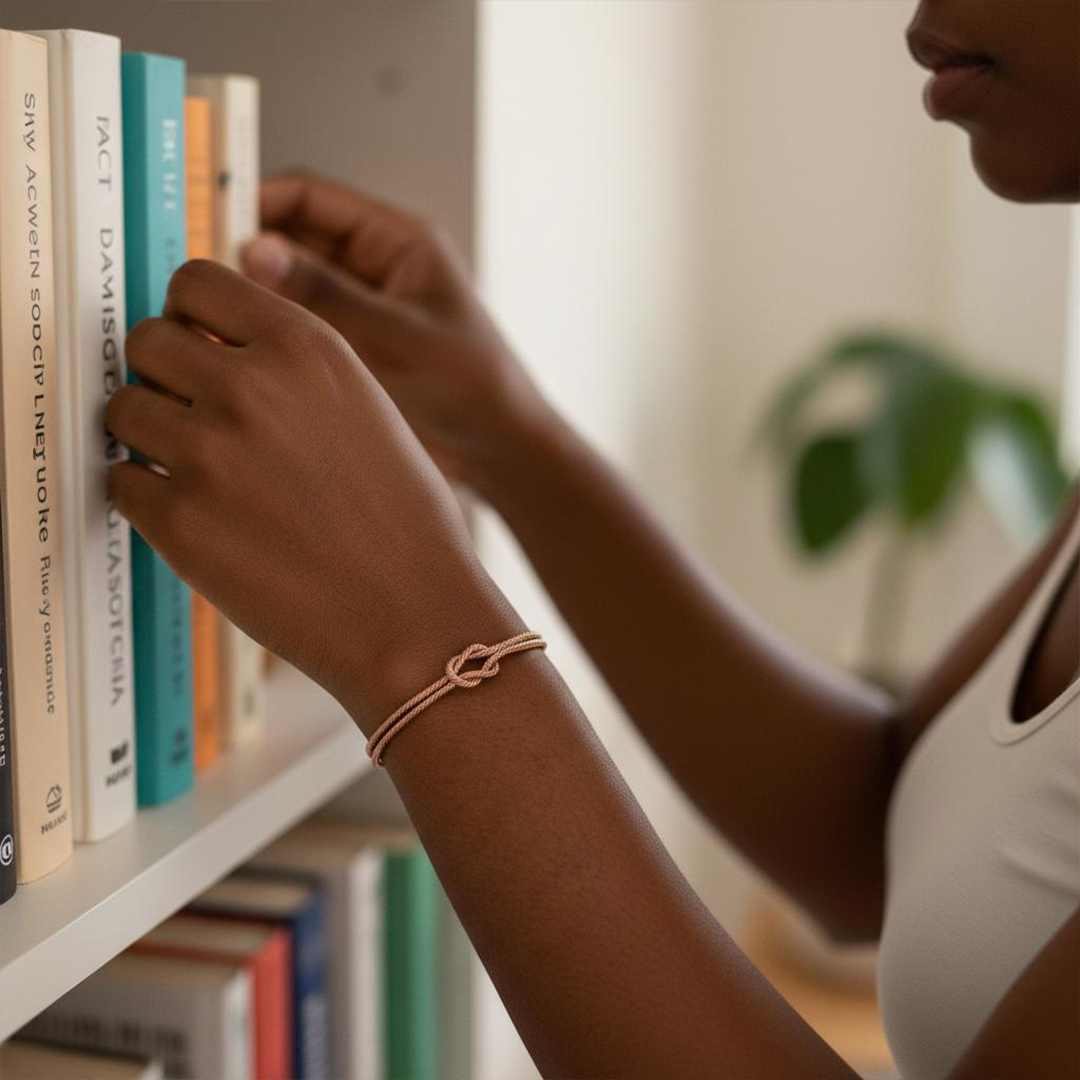 Mother-Daughter Bond Love Knot Bracelet