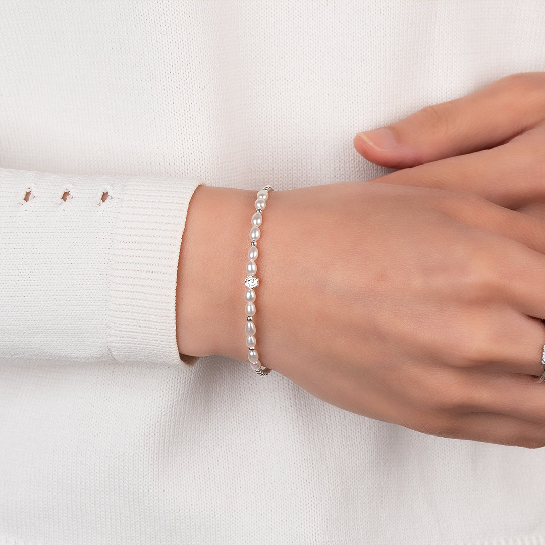 To My Betie Dainty Freshwater Pearl Bracelet