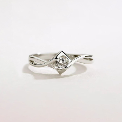 Self Love Minimalist Engagement ring