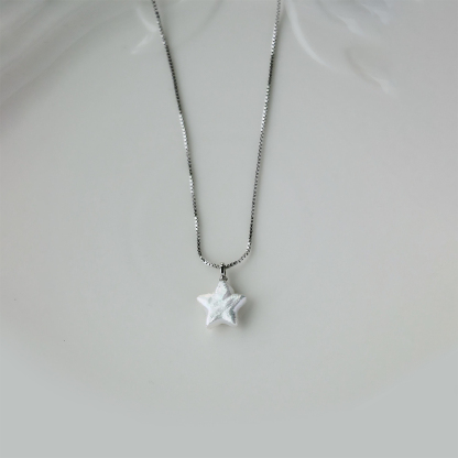 You’re Not Alone Baroque Pearl Star Necklace