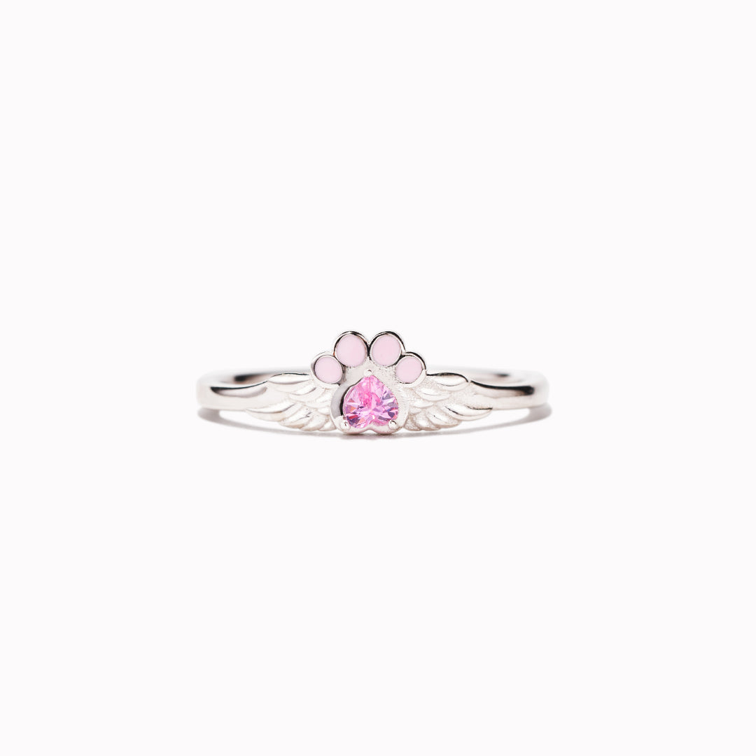 My Four Legged Angel Is Always Near By Paw Wings Ring
