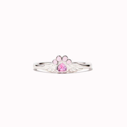 My Four Legged Angel Is Always Near By Paw Wings Ring