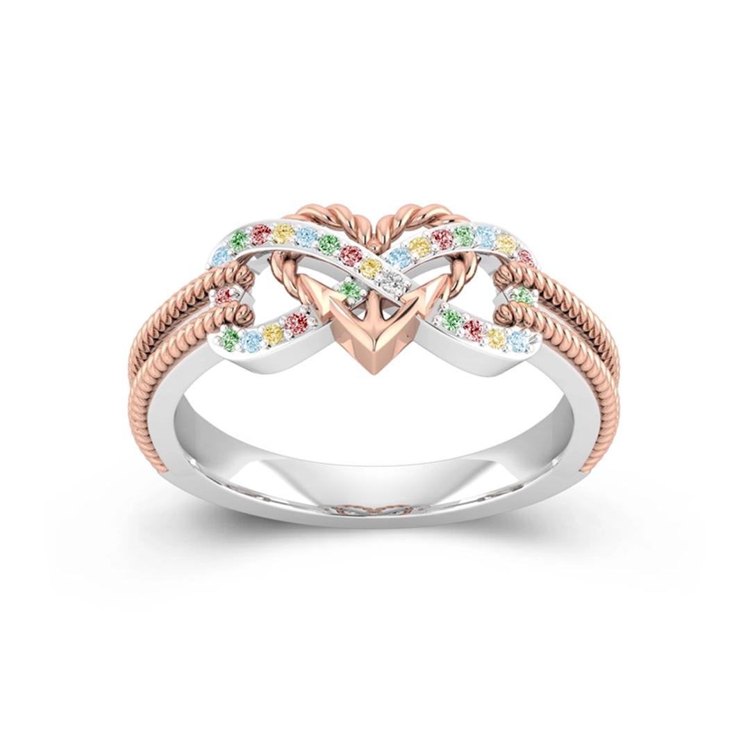 Strength in Every Star.Infinity Anchor Promise Ring