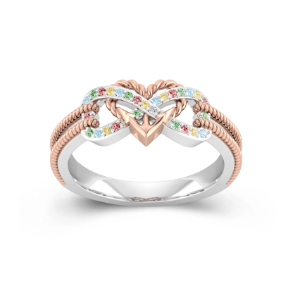 Strength in Every Star.Infinity Anchor Promise Ring