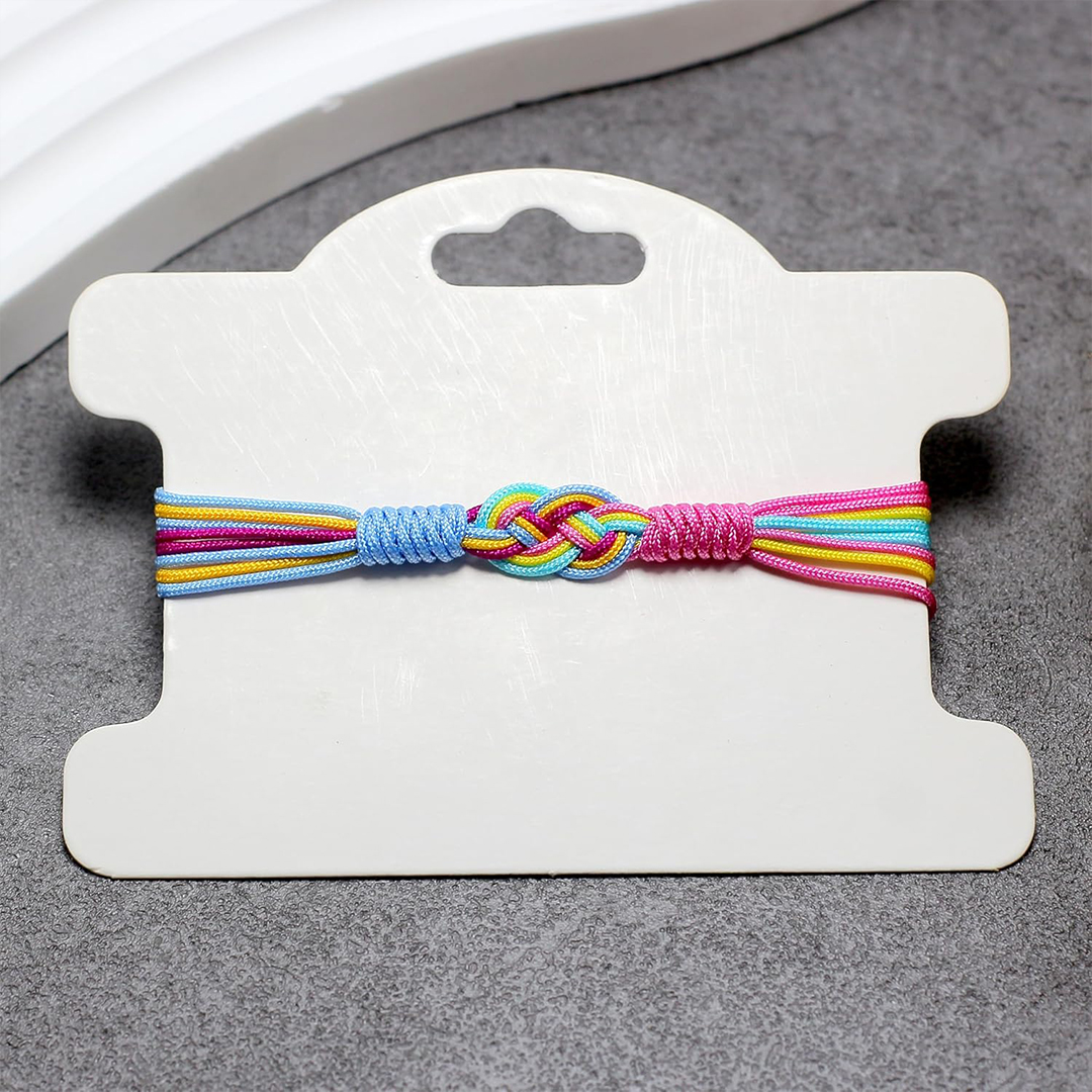 Mama To An Angel Baby And A Rainbow Baby Rope Bracelet
