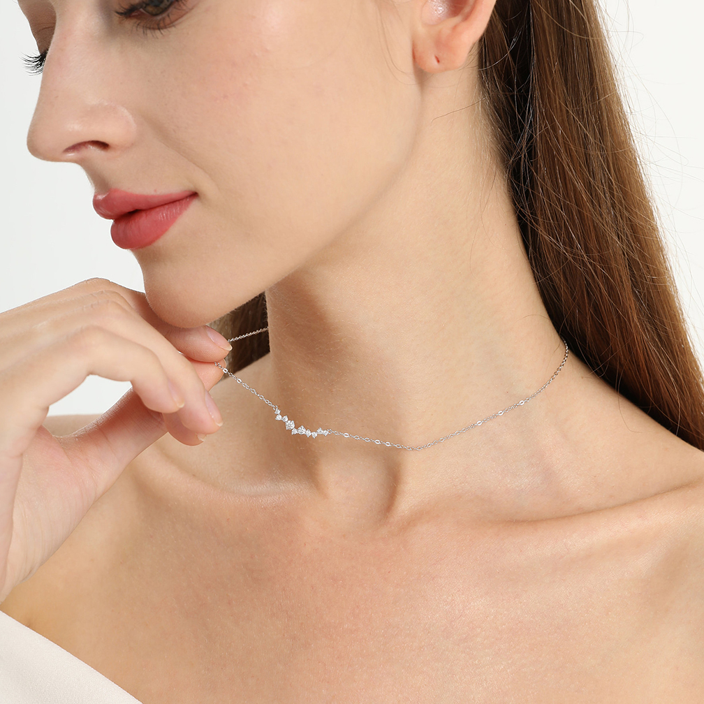 Beautifully Broken Diamond Necklace