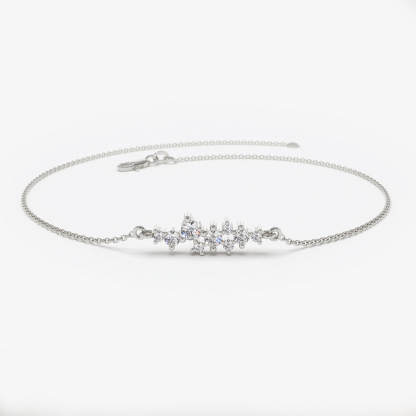 Beautifully Dainty Diamond Bracelet 
