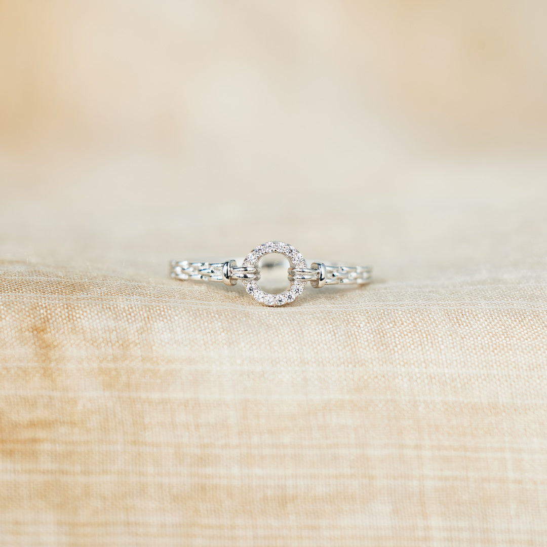 Matching Mother&Daughter Single Circle Rings