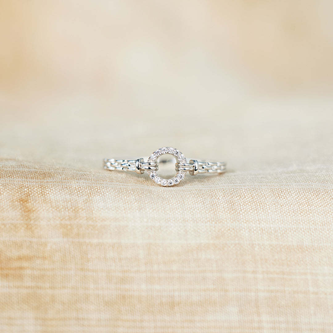 Matching Mother&Daughter Single Circle Rings