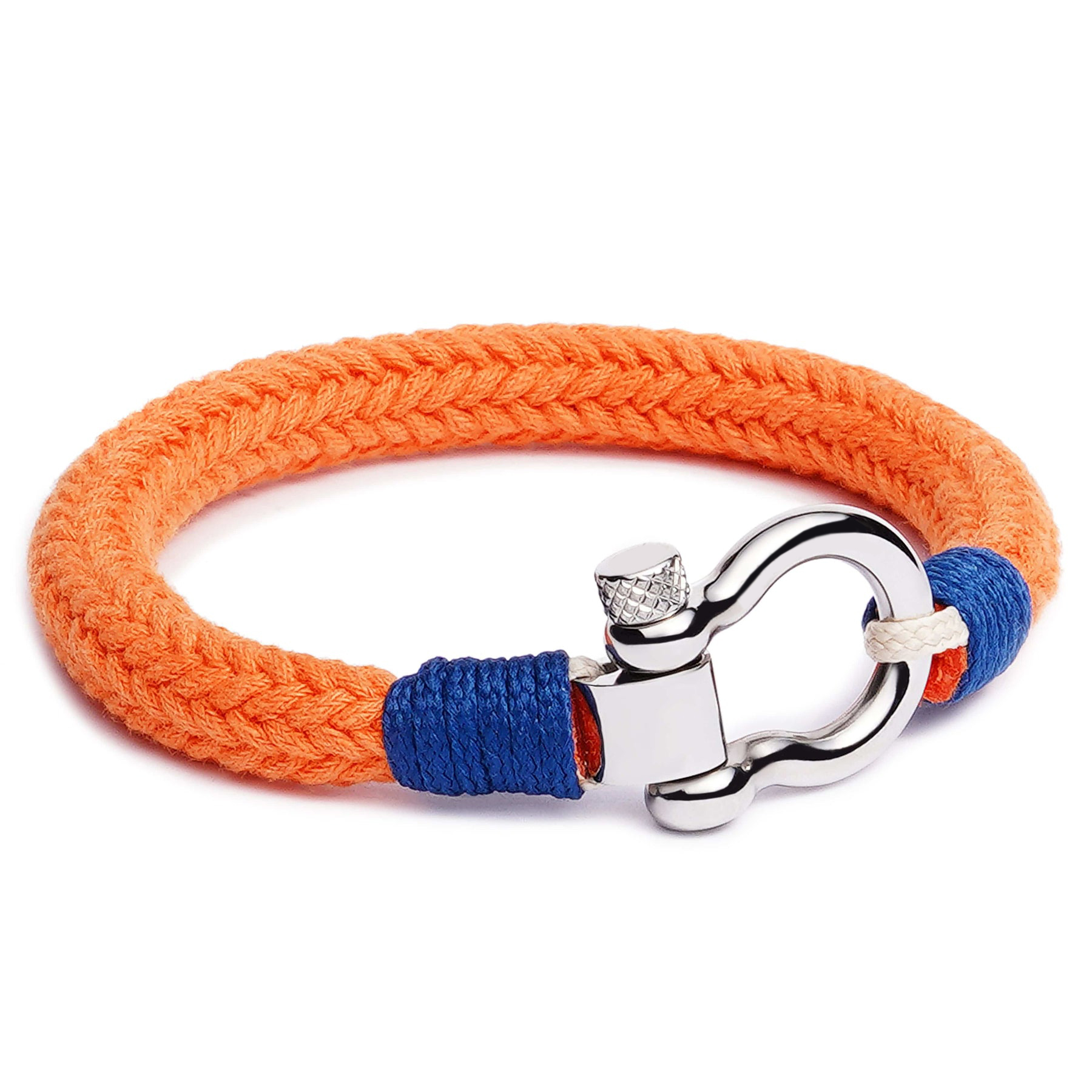 Multiple Sclerosis Awareness Omega Orange Bracelet